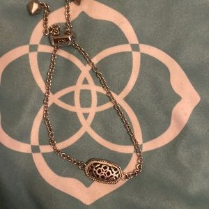 Silver Kendra Scott adjustable bracelet